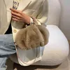 Winter Plüsch Tasche Frauen Neue Koreanische Mode Hand Ins Net Hongyunduo Vielseitige Schulter