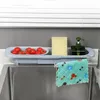 Sublimatie Opslag Telescopische Sink Rack Zeep Spons Holder Keukens Gootstenen Organizer Verstelbare Sinkt Drainer Racks Storages Mand Keukenaccessoires