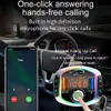 Светодиодный бэклент Bluetooth FM -передатчик автомобиль mp3 tf/u Дисковый игрок Handsfree Car Kit Adapter Dual USB QC 3.0+PD Type C быстрое зарядное устройство