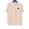 Мужская футболка дизайнерская одежда, напечатанная на хлопковой паре рубашки поло, лето простая свободная топ с коротким рукавом bbn1