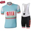 Yarış Setleri Set La Mitica Bisiklet Jersey Fausto Coppi Giyim Erkekler Yol Bisikleti Gömlek Takım Elbise Bisiklet Önlüğü Şort MTB Giymek Maillot Culott