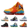 Lebrons 19 Tune Squad Mężczyźni Buty do koszykówki XIX Wysokiej Jakości 19S Czarny Neon Zielony Niebieski Holenderskie Blue Sneakers Outdoors Sports Trenerzy Rozmiar 7-12