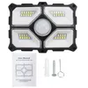 Applique murale d'extérieur avec capteur de mouvement solaire à 40led, luminaire de sécurité PIR, idéal pour un jardin ou un jardin