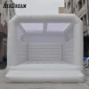 Customized 2021 new-designed white inflatable wedding jumper bounce house bouncy jumping castle outdoor adults and kids toys for party