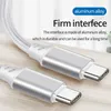 USB-C to C Data Cable PD 100W 5A Fast Charger Double Type C USB Cables Male For sumsung N20 Mobile huawei xiaomi vivo Hard Disk Type-C Laptop