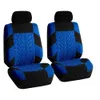 2 4 9PCS Car Seat Covers Set Universal Fit Most Cars Covers with Tire Track Detail Styling Tire Track Detail Styling3008