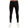 Skinny Jeans Men The New 2020 Slim-fit Men's Jeans Are Ripped and Tethered Punk Clothes X0621