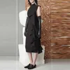est Fashion Runway Designer-Partykleid für Damen, ärmellos, Rüschen, Stretch, figurbetont 210521