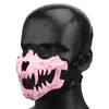 Tactische Schedel Masker Outdoor Airsoft Schieten Gezicht Bescherming Gear Metaal Staaldraad Half Gezicht NO030193884237