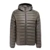 Ultra licht herfst winter mode merk eenden donsjack mannen hooded waterdichte streetwear veren jas warm 2111204