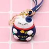 Keychains Key pendant cartoon Fortune Cat personalized key doll accessories