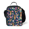 Organizzatore di borse WHOSEPET Borse termiche in neoprene per le donne Cani Vizsla Stampa Lunchbox da picnic Borsa da pranzo a tracolla per bambini Bambini Cute Bols