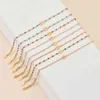 ZMZY 7 stks / set Gemengde Boheemse roestvrij staal Boho Armband Dames Turks Kwaad Oog Zomer Strand Sieraden Pulseras Mujer MI