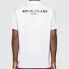 Hip Hop S20-Alyx-Aau T-shirt Kvinnor Män 1: 1 Sommarstil Högkvalitativ klassisk Minimalistisk Alypex Kortärmad T-shirts C0325