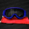 Óculos de esqui com pacote de caixa Men039s e Women039s Goggles de esqui para óculos de snowboard tamanho 19105cm9522909