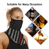 Moda rosto máscara pescoço tubo cachecol sol uv protetor de vento multi-use ciclismo motocicleta esqui snood balaclava bandana gancho de orelha tampões máscaras