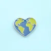 Fashion Love Earth Series Brooches Pin That Here Home Us Personality Bag Coat Badge Pins Decoration