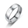 6mm The Lord of the rings magic letter stainless steel ring mix size 6-13#