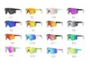 16colors summer men fashion sunglasses motorcycle spectacles women Dazzle colour Cycling Sports Outdoor wind Sun Glasses big frame