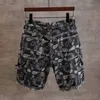 Summer Street Fashion Men Jeans gedruckt Stickerei Designer Casual Overguts Cargo Denim Shorts Lose Fit Hip Hop Short