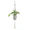 Plant Hanger Handgemaakte Macrame Pot Hangers Tuin Decoraties Bloempotten Opknoping Countyard Wanddecoratie CGY66