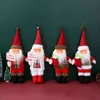 5A + Fidget Oyuncak Noel Ev Dekorasyon Kolye Peluş Oyuncaklar Sevimli Noel Baba Dolması Yumuşak Pembe Festival Atmosfer Çocuklar Hediye Açık Sürpriz