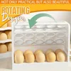 Haczyki szyny siatki do przechowywania jaj jaja chronić uchwyt pojemnik na żywność pp lodówka oszczędność przestrzeni z pokrywką plastikowe hlagki do pudełka