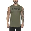 Running Jerseys Men Fitness Vest Tank Top Bodybuilding Sweatshirt Basketball Jersey Sports Ärmlös Skjorta Gym Awectout Stringer Singlet