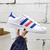 Smith Hombres Mujeres Superstar Plataforma Sneakers Green Black White Blue Blue Oreo Rainbow Stan Mens Entrenador Deportes al aire libre Casual Designer zapatos