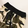 Printemps et automne décontracté bébé garçon DADDY'S BOY imprimé Camouflage à manches longues à capuche pantalons ensembles bébé vêtements 210528