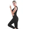 Neopren Sauna Anzug Schweiß Weste Shirt + Legging Body Shaper Sport Set Frauen Steuer Höschen Abnehmen Hosen Taille Trainer Shapewear