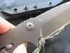 Strider ST D2 Lame Finition Titane Tanto Couteau Fixe Kydex Gaine EDC Extérieure Tactique Camping Combat Survie Combat Outils