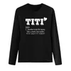 Damesblouses Shirts 2021 Titi Shirt Trui Stitching Patchwork Pullover Jumpers Ronde hals Letter Letter Print Top Blouse