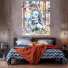 Lächeln Ölgemälde auf Leinwand Home Decor Handkräfte / HD Print Wandkunst Bild Anpassung ist akzeptabel 21061101