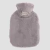 Mignon en peluche bouteille d'eau chaude sac 800 ML grande capacité PVC injection d'eau sac d'eau chaude Portable bouteille de stockage d'eau chauffe-mains CCE10705