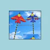 Kite Aessories Sports Outdoor Play Toys Gifts Faull Flying Airplane Kites مع مقبض وخط للأطفال هدايا الأطفال إسقاط التسليم