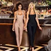 Summer Ladies Bandage Jumpsuit Sexy V-Neck Halter Club Outfit Party Celebrity Long 210527