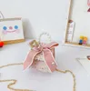 Bambini per bambini borse perle a mano croce incrociate su accessori borse principessa lady mini borse per bambini borsetta per bambini