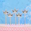 NOUVEAUCake Toppers Star Décorations PU Fête D'anniversaire De Mariage Baby Shower Fournitures RRB12329