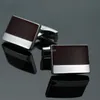 Cuff links French men's business suit shirt sleeve button Enamel cufflinks Business suit