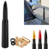 Universal Car Bullet Antenna Roof AM/FM Radio Reinforced Signal Auto Roof Aerial Waterproof 5.5 Inches Signal (product Marking Support)