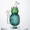 Berauschende Glasbongs Einzigartige Wasserpfeifen 8-Zoll-Ananas-Bong-Bubbler-Wasserpfeifen Mini-Dab-Ölplattformen mit Schüssel WP2194