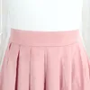 A-Linie Süßes Rosa Plissee Kleid Frauen Ärmelloses Sommer Sommerkleid Lässige Boho Strandkleider Mädchen Kurze Vestidos De Mujer 210427