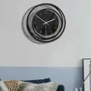Acrylique Créatif Creux Léger Durable Tenture Murale Horloge Décorative Horloge Murale pour el Restaurant Salon 210724