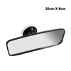 Wide-angle Rearview Mirror Universal Interior Rear View Adjustable Suction Cup Car 360° Rotates Other Accessories1