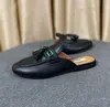 Женщины мужчины классические дизайнерские тапочки модные туфли обувь высококачественные кожаные сандалии женская удобная тапочка унисекс повседневная Slipp8753856