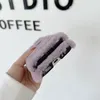 Słodkie etui na telefon dla Samsung Galaxy Z Odwróć 1 2 3 Śmieszne hafty Wyrażenie Puszyste futro Przypadki ochronne Hard Cover dla Z Flip3