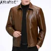 Azazel Leather Jacket Men Men's Clothing Autumn Coat Male Sheepskin Leather Mens Clothes Spring Ropa Hombre LXR580 211110