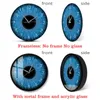 Blue Eyes Iris Opticianry Clock Wall Macro Macro Reptilian Oey Brounds Oeil Conçoit Home Clock Oey Doctor Doctor Ophthalmology Cadeaux H3434807