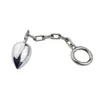 Latest New Male Stainless Steel Chain Anal Plug Butt Beads With Cock Penis Ring Chastity Belt Device BONDAGE BDSM Sex Toys A041